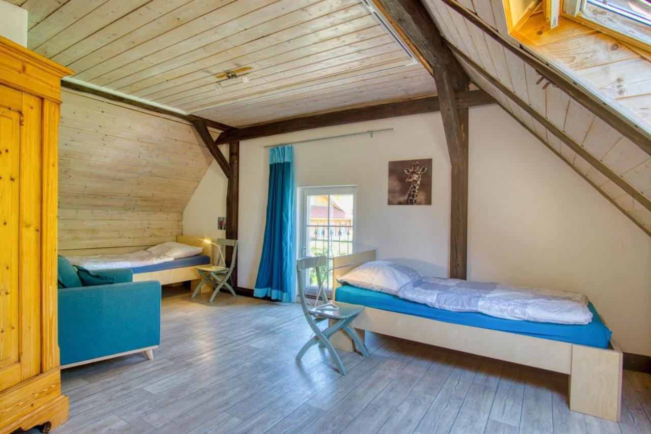 Tom Olen Stien - Heidjer Ferien Apartment Oldendorf  ภายนอก รูปภาพ