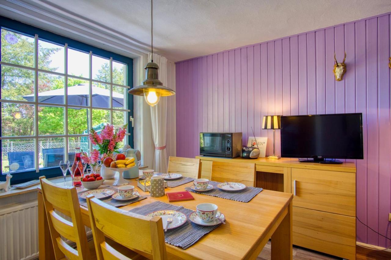 Tom Olen Stien - Heidjer Ferien Apartment Oldendorf  ภายนอก รูปภาพ