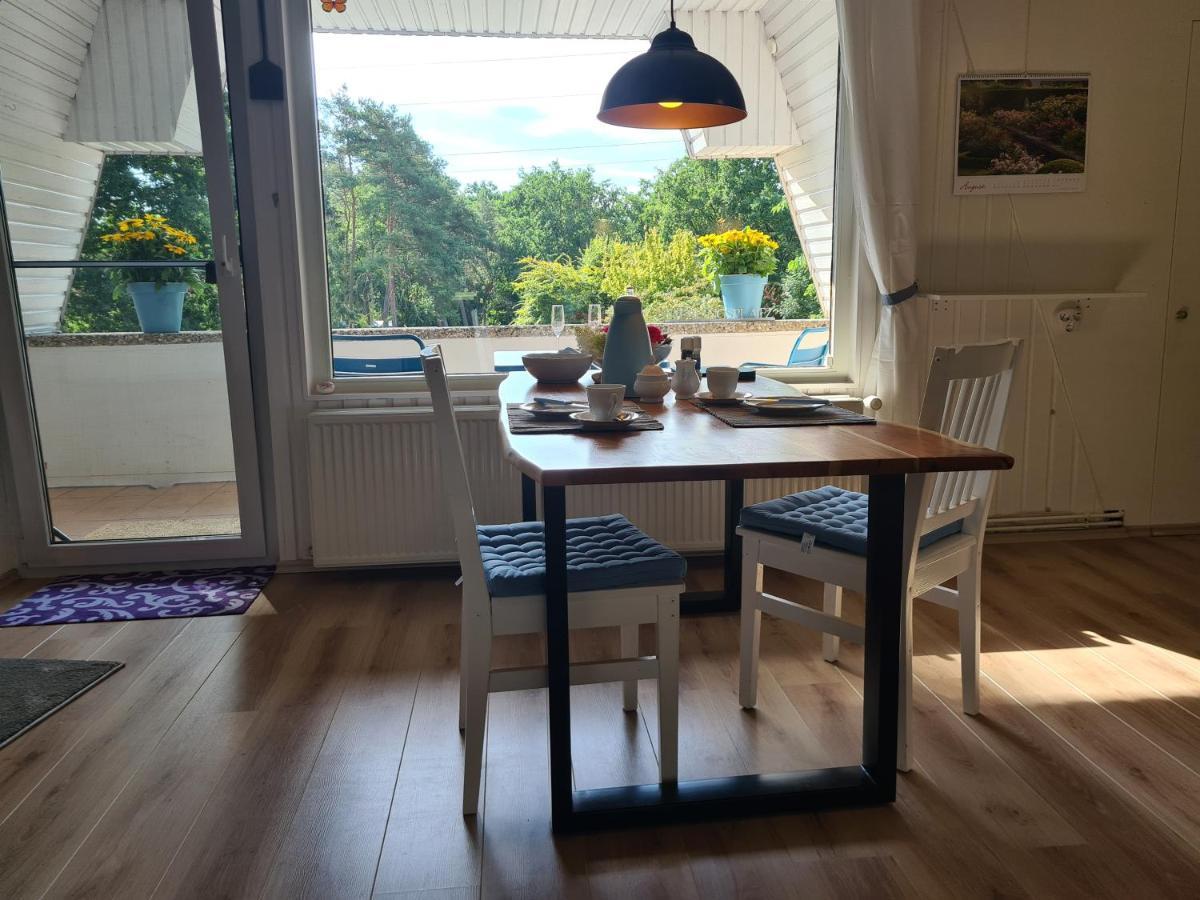 Tom Olen Stien - Heidjer Ferien Apartment Oldendorf  ภายนอก รูปภาพ