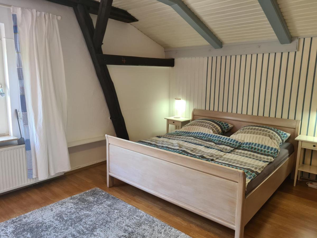 Tom Olen Stien - Heidjer Ferien Apartment Oldendorf  ภายนอก รูปภาพ