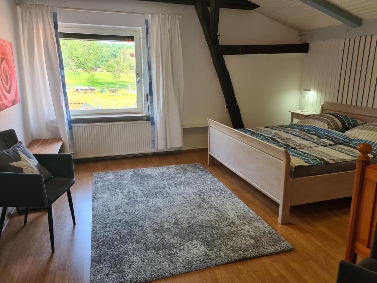 Tom Olen Stien - Heidjer Ferien Apartment Oldendorf  ภายนอก รูปภาพ